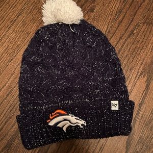 Broncos stocking hat